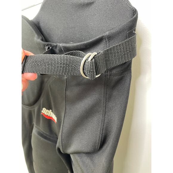 Schutt Youth Integrated Football Practice Pants Padded Hips Knee Caps Black L - Picture 9 of 10